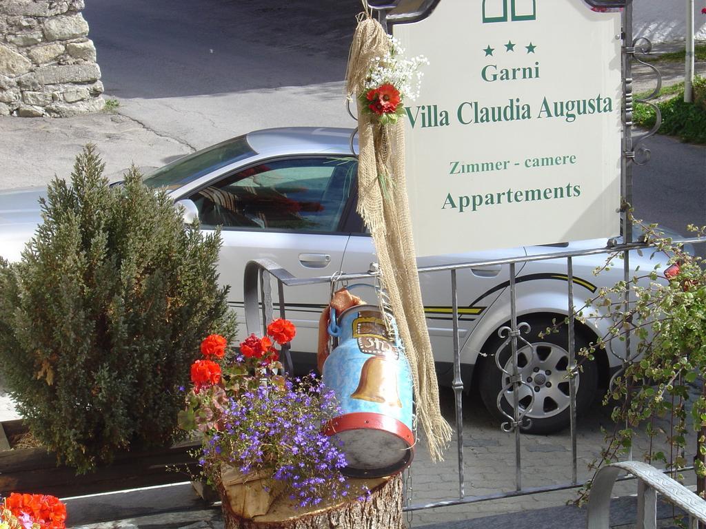Pension Villa Claudia Augusta Resia Exterior foto